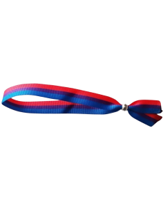 Pulsera Bisexual PRIDE - Colorida y Ajustable con Bolita de Plata