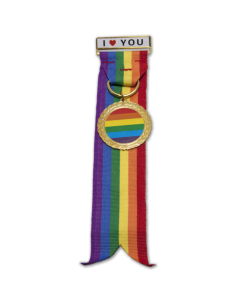 PRIDE - Broche Bandera LGBT | Medalla Metálica Personalizada - Diablo Picante