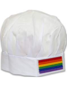 Gorro Cocinero PRIDE - Bandera LGBT para Chefs con Orgullo