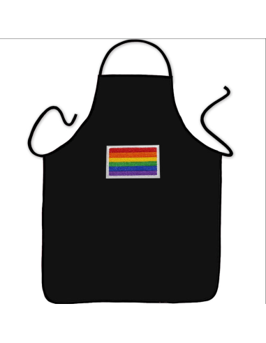 Delantal Chef PRIDE con Bandera LGBT - Calidad y Orgullo para Cocinar