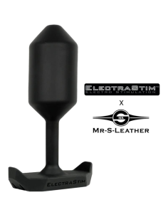 ElectraStim Electro Plug Anal MR-S-Leather - El Plug Anal Más Cómodo y Electrificante