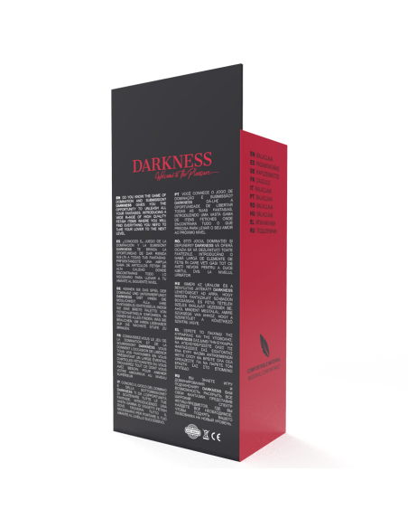 DARKNESS - Máscara BDSM de Sumisión para Boca y Ojos | Confort y Estilo Fetish