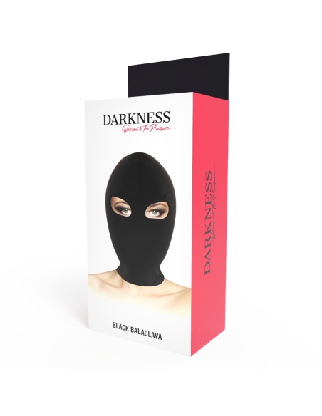 DARKNESS - Máscara de Sumisión Negra | Confort y Estilo para Fetichistas y BDSM