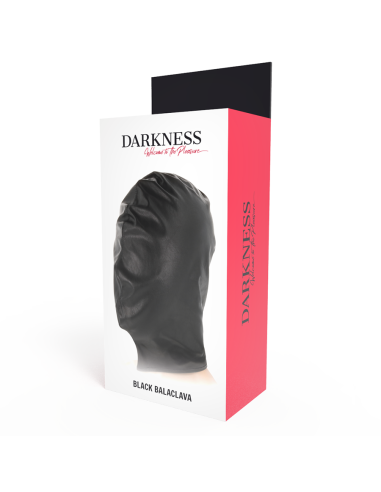 DARKNESS - Máscara Subyugante Negra: Confort y Estilo para el Mundo BDSM y Fetish