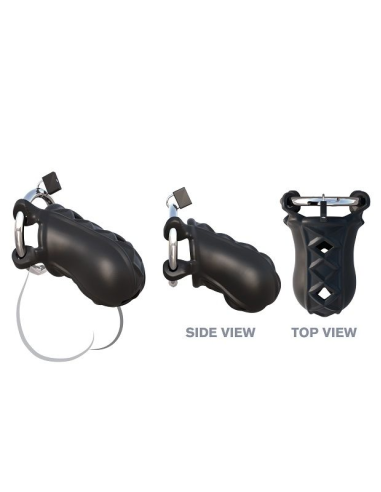 Fantasy C-Ringz: Jaula de Silicona para Placer Masculino y Durabilidad Extrema