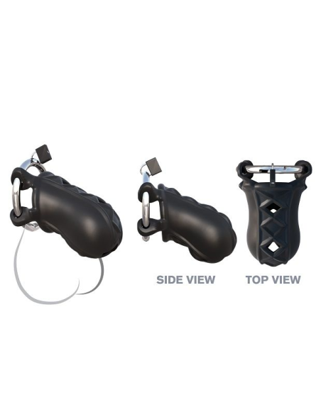 Fantasy C-Ringz: Jaula de Silicona para Placer Masculino y Durabilidad Extrema