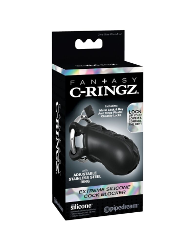Fantasy C-Ringz: Jaula de Silicona para Placer Masculino y Durabilidad Extrema