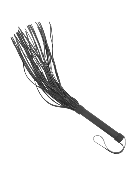 FETISH SUBMISSIVE - Látigo de Cuero Vegano para Juegos Fetichistas y BDSM