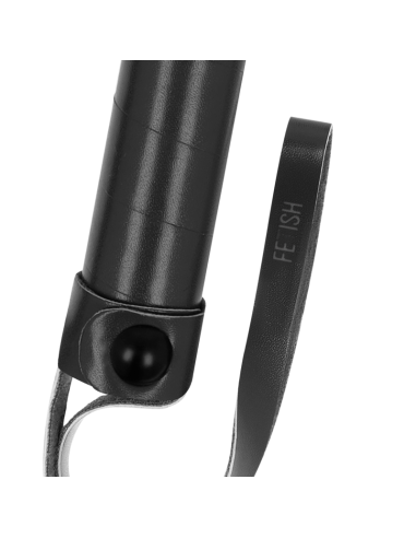 FETISH SUBMISSIVE - Látigo de Cuero Vegano para Juegos Fetichistas y BDSM