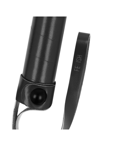 FETISH SUBMISSIVE - Látigo de Cuero Vegano para Juegos Fetichistas y BDSM