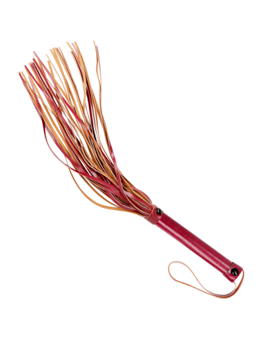 Fetish Submissive Dark Room - Látigo de Cuero Vegano para Juegos BDSM