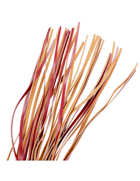 Fetish Submissive Dark Room - Látigo de Cuero Vegano para Juegos BDSM