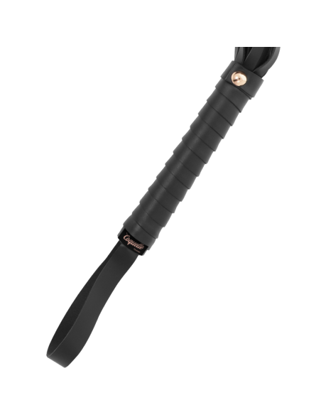 Coquette Chic Desire - Fantasy Látigo de Cuero Vegano para Juegos Fetichistas y BDSM