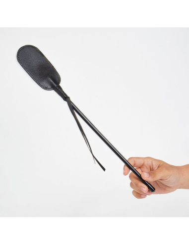 SECRET PLAY - Fusta Negra de Cuero Vegano: Sensaciones Intensas y Comodidad