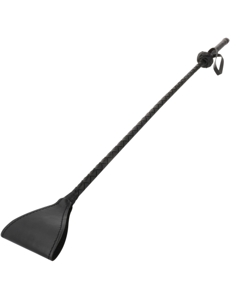 Darkness - Fusta Azotadora Negra para Juegos Fetichistas y BDSM