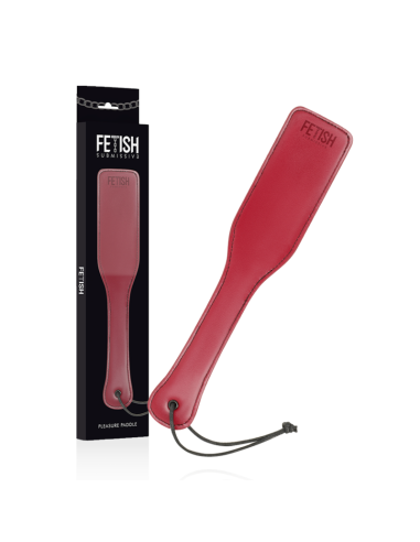 Fetish Submissive Dark Room: Fusta de Cuero Vegano para Juegos BDSM