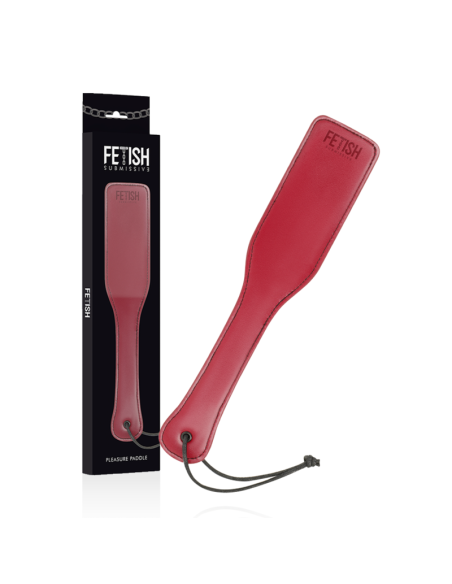 Fetish Submissive Dark Room: Fusta de Cuero Vegano para Juegos BDSM