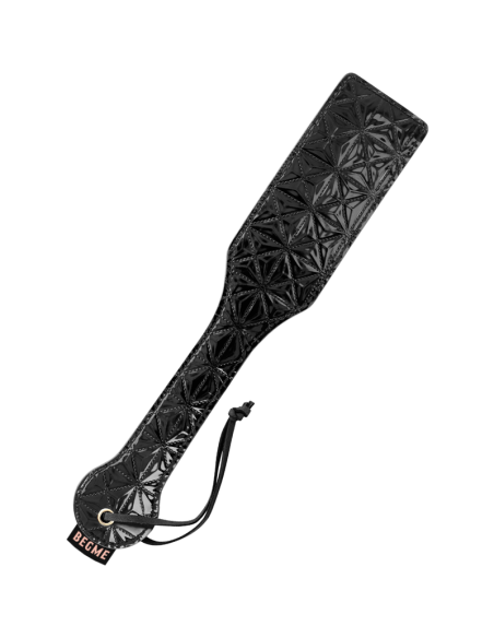 BEGME - Black Edition Pala Cuero Vegano para Juegos BDSM | Dominación y Sumisión Segura