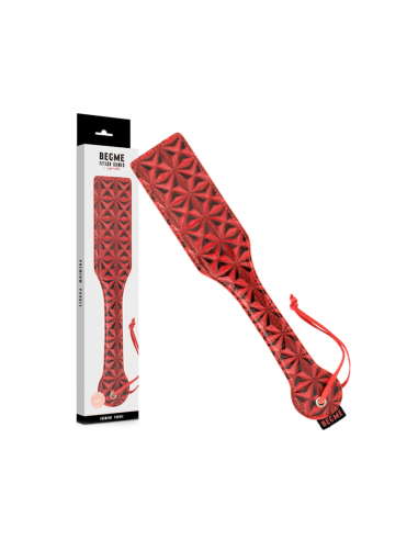 BEGME - Red Edition Pala Leather Vegano | Mordaza BDSM de Alta Calidad para Juegos Fetichistas