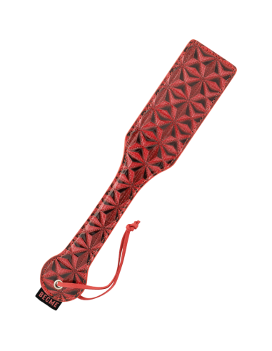 BEGME - Red Edition Pala Leather Vegano | Mordaza BDSM de Alta Calidad para Juegos Fetichistas