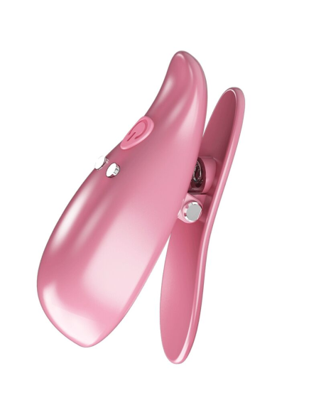 PRETTY LOVE - LEAF Pinzas Vibratorias Para Pezones Rosa | SexPlace.MX