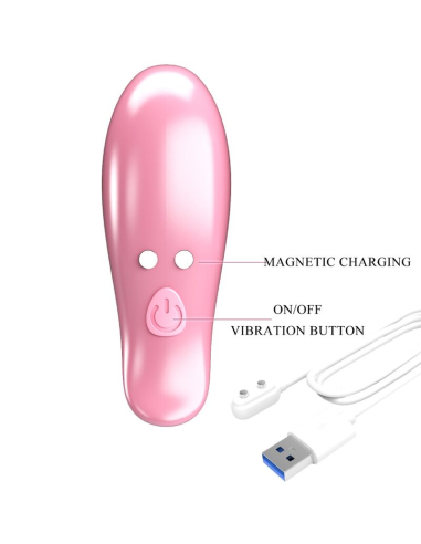 PRETTY LOVE - LEAF Pinzas Vibratorias Para Pezones Rosa | SexPlace.MX