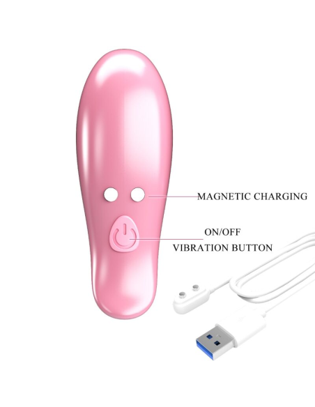 PRETTY LOVE - LEAF Pinzas Vibratorias Para Pezones Rosa | SexPlace.MX