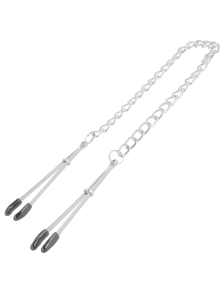 Darkness - Pinzas Ajustables para Pezones Metal Unisex | Estimulación Fetish y BDSM