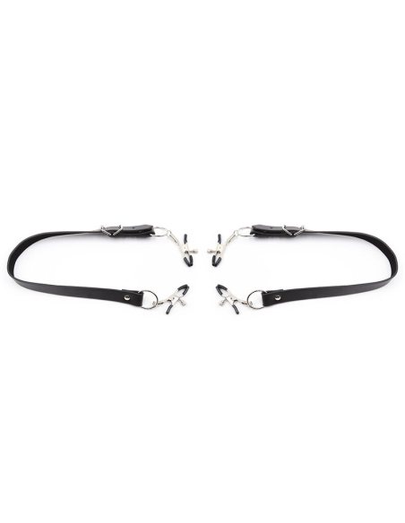 OHMAMA FETISH - Pinzas Clítoris con Correas para una Experiencia Sexual Única y Excitante