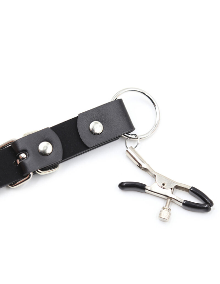 OHMAMA FETISH - Pinzas Clítoris con Correas para una Experiencia Sexual Única y Excitante