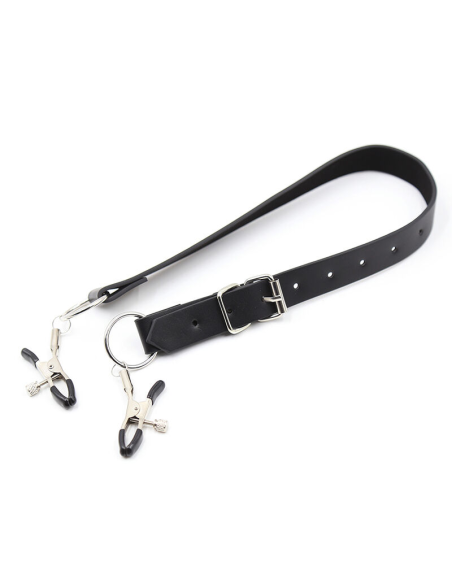 OHMAMA FETISH - Pinzas Clítoris con Correas para una Experiencia Sexual Única y Excitante