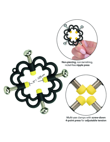 Abrazaderas Ajustables para Pezones - Placer y Estimulación Creativa