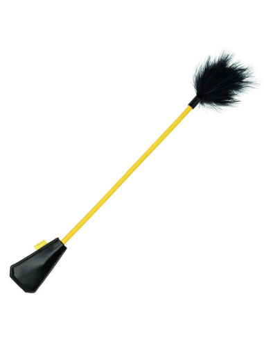 CALEXOTICS - BOUNDLESS CULTIVO DE PLUMAS: Juguete BDSM Doble con Plumas Cosquilleantes y Piel Sintética