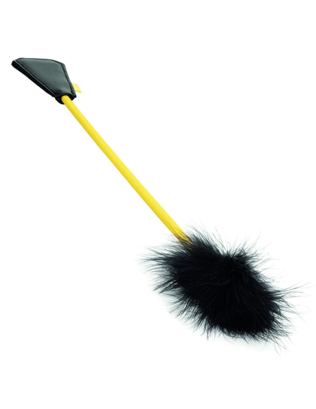 CALEXOTICS - BOUNDLESS CULTIVO DE PLUMAS: Juguete BDSM Doble con Plumas Cosquilleantes y Piel Sintética