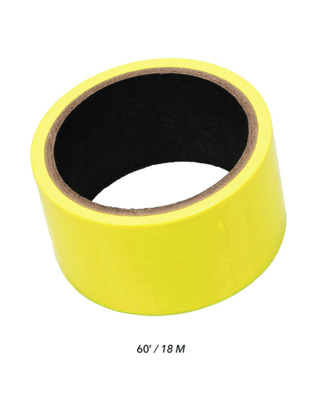 Cinta de Esclavitud Amarilla CalExotics - Boundless Bondage para Fantasías BDSM