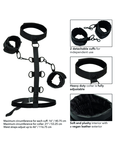 CalExotics Boundless: Collar de Sujeción Corporal para Placer y Bondage