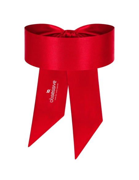 Venda Roja Talla Única - Obsessive | Aumenta la Sensualidad en tus Citas Románticas