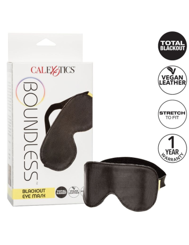 CALEXOTICS - Máscara de Ojos Boundless Blackout: Comodidad y Estilo para tu Bienestar Sexual