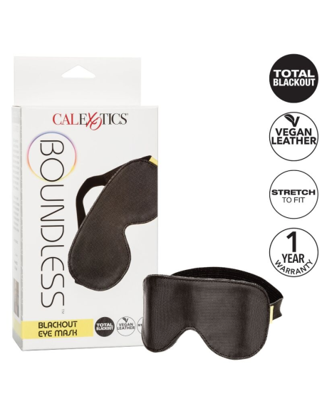 CALEXOTICS - Máscara de Ojos Boundless Blackout: Comodidad y Estilo para tu Bienestar Sexual