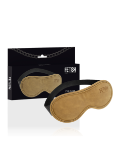 FETISH SUBMISSIVE - Antifaz de Cuero Vegano para Juegos BDSM | Mask para Bondage y Placer