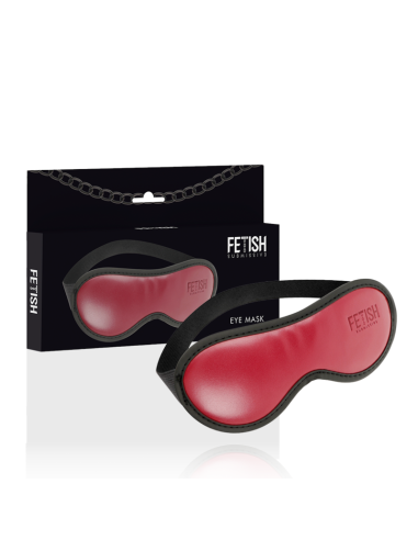 Antifaz Cuero Vegano Fetish Submissive - Perfecto para Juegos BDSM y Bondage