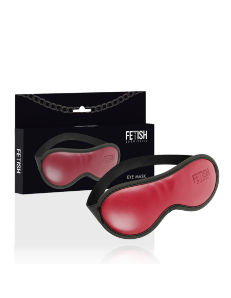 Antifaz Cuero Vegano Fetish Submissive - Perfecto para Juegos BDSM y Bondage