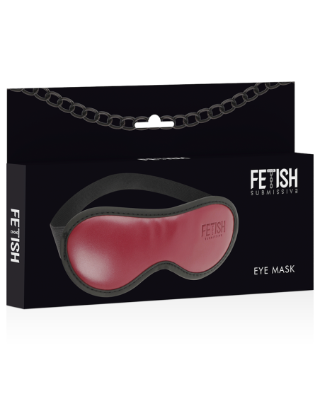 Antifaz Cuero Vegano Fetish Submissive - Perfecto para Juegos BDSM y Bondage
