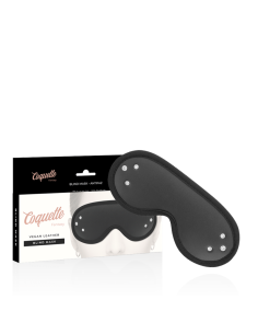 Antifaz Coquette Chic Desire - Cuero Vegano para Juegos BDSM | Elegancia y Estilo