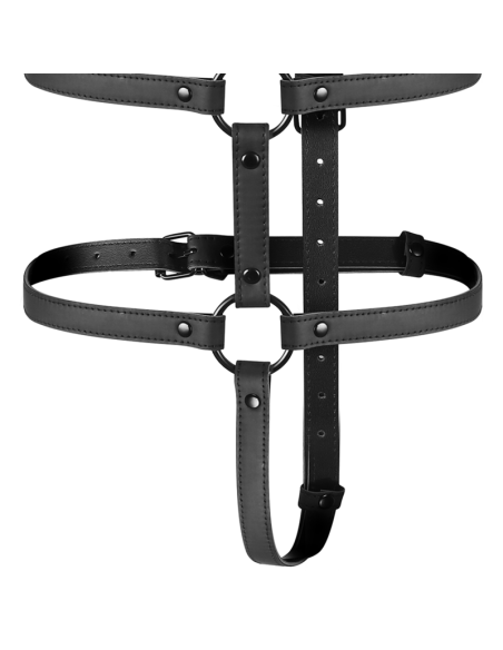 Arnés Ajustable Torso y Brazos FETISH SUBMISSIVE - Seguridad y Estilo en Juegos BDSM