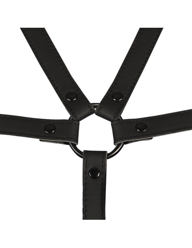 Arnés Ajustable Torso y Brazos FETISH SUBMISSIVE - Seguridad y Estilo en Juegos BDSM