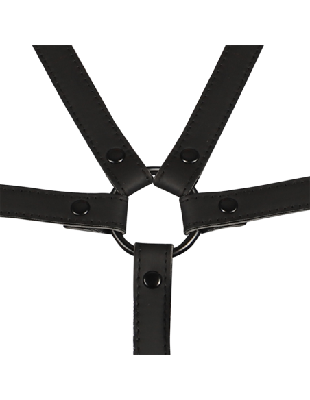 Arnés Ajustable Torso y Brazos FETISH SUBMISSIVE - Seguridad y Estilo en Juegos BDSM