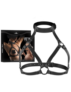 Fetish Submissive - Arnés Ajustable para Pecho y Cuello | Estilo y Confort en BDSM