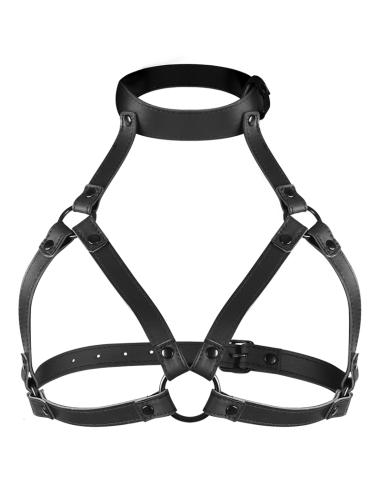Fetish Submissive - Arnés Ajustable para Pecho y Cuello | Estilo y Confort en BDSM