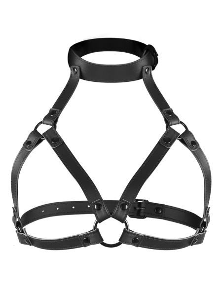 Fetish Submissive - Arnés Ajustable para Pecho y Cuello | Estilo y Confort en BDSM